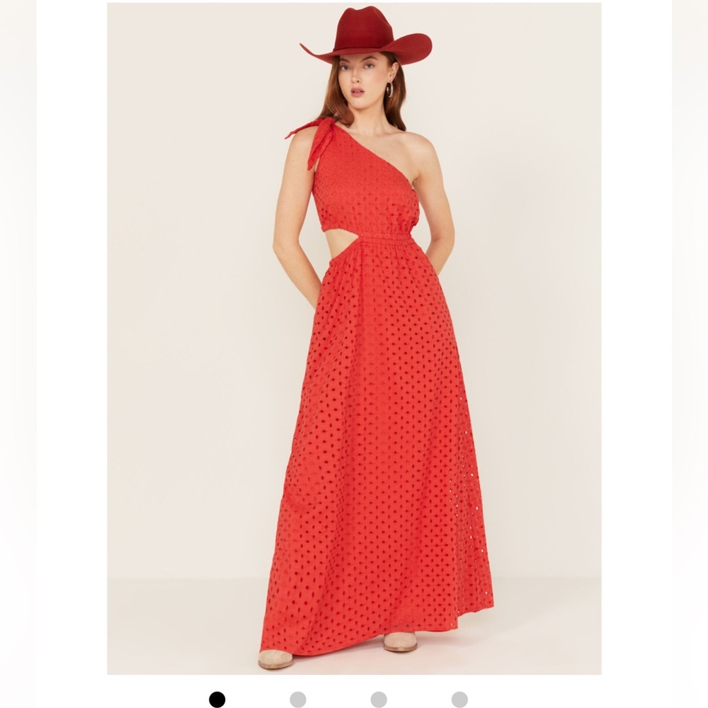 Show Me Your Mumu - Take Me Out Maxi Dress - Red - NWT!
